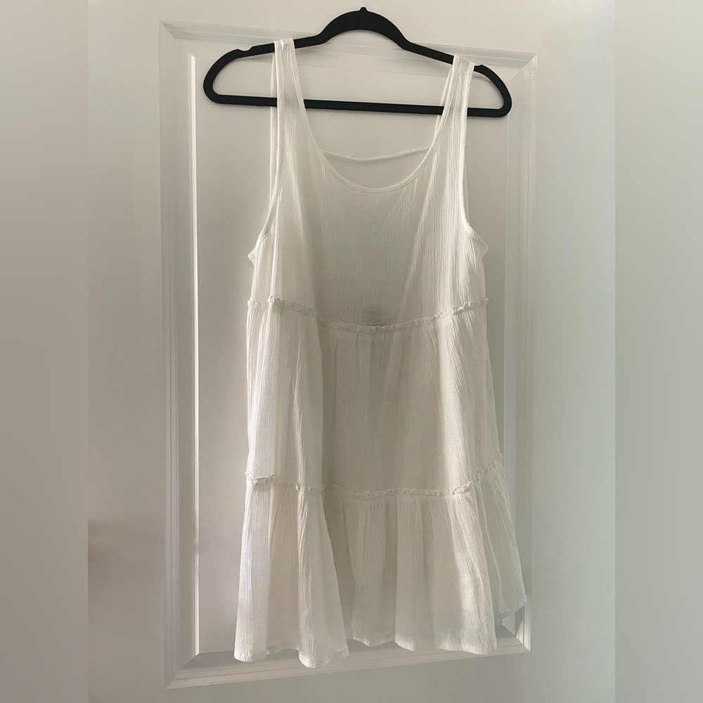 White cotton sundress